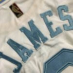 NBA 6 James Lakers classic authentique Maillot blanc